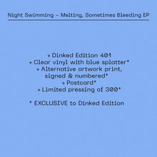 Load image into Gallery viewer, Night Swimming - Melting, Sometimes Bleeding EP