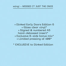 Load image into Gallery viewer, wing! - MISSED IT JUST THE ONCE