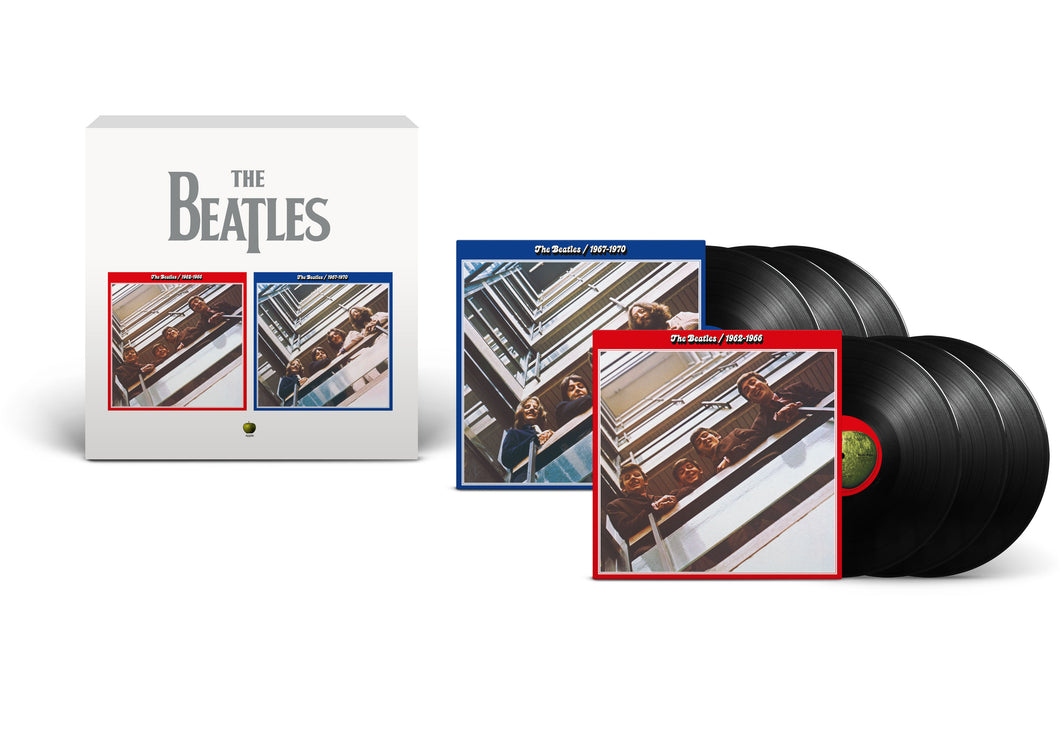 The Beatles - Red & Blue Albums 6LP Box