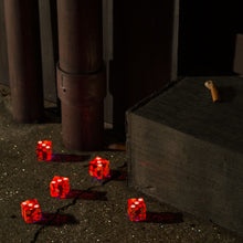 Load image into Gallery viewer, Bright Eyes - Five Dice, All Threes
