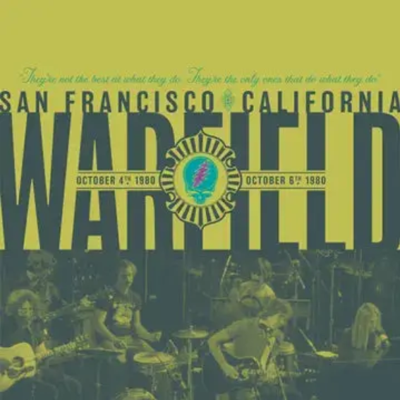 Grateful Dead - The Warfield, San Francisco, CA Oct 4 & 6, 1980 CD [BF25]