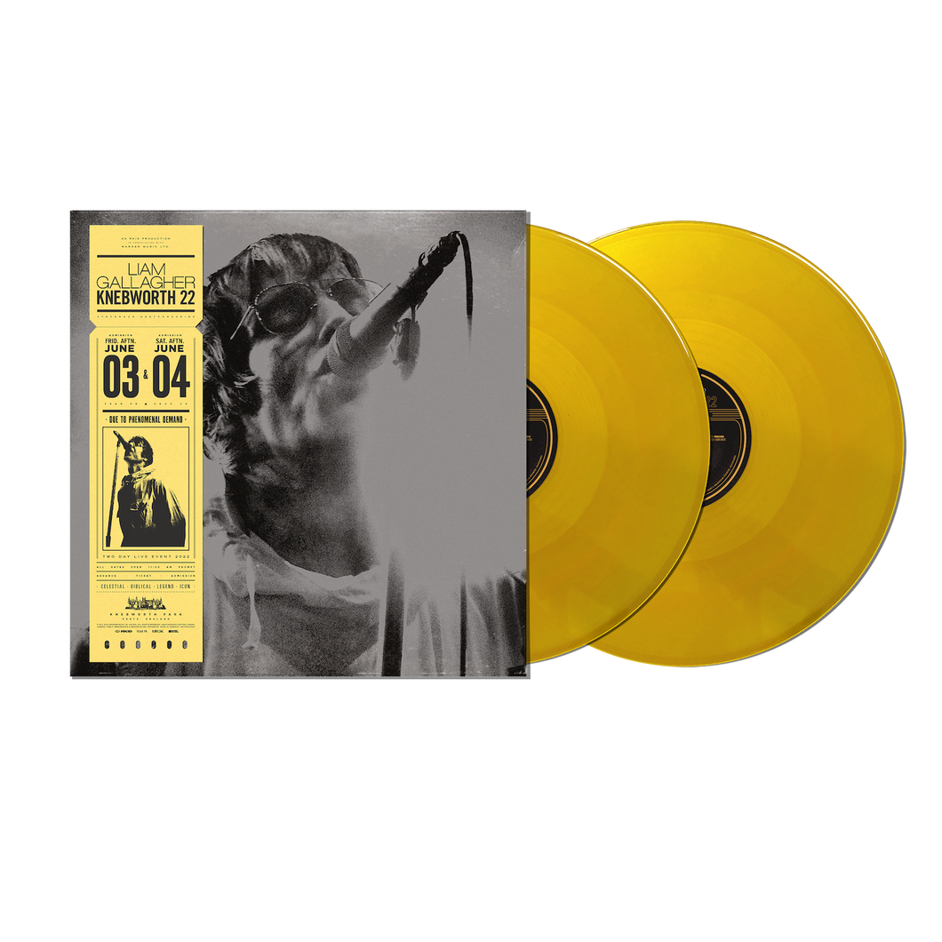 Liam Gallagher - Knebworth 22 Limited Yellow LP