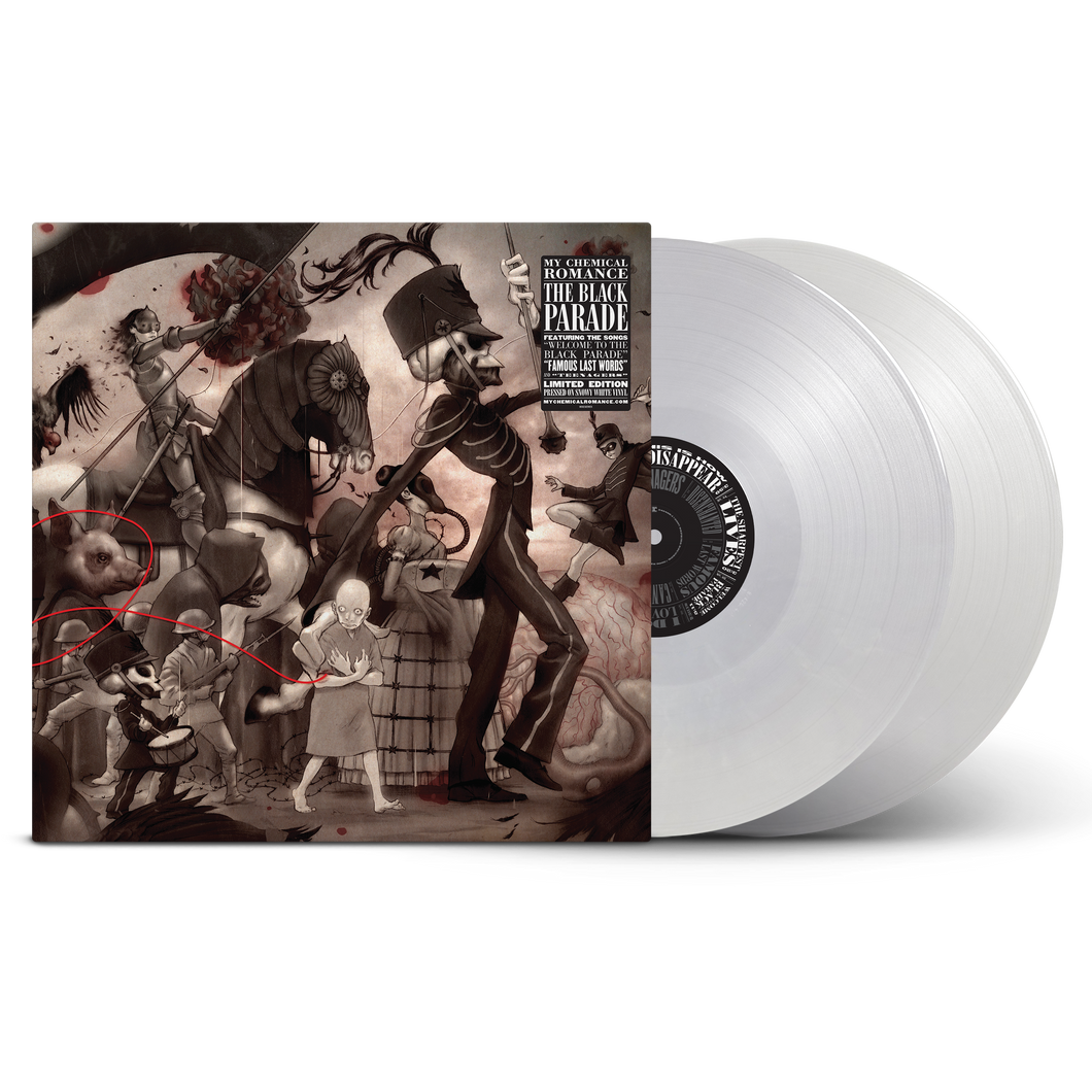 My Chemical Romance - The Black Parade (Reissue) 2LP Snowy White Vinyl