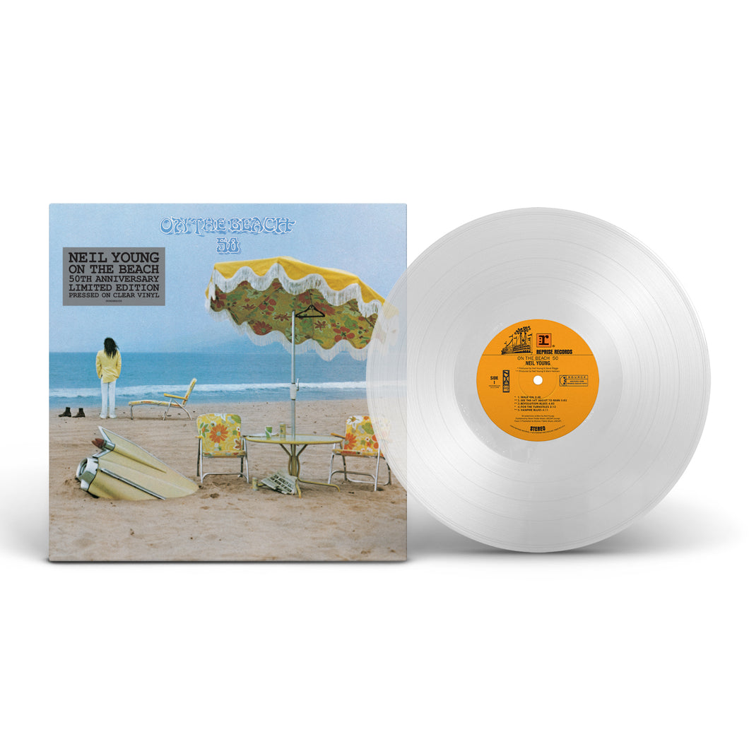 Neil Young - On The Beach (50th anniversary) Clear vinyl LP