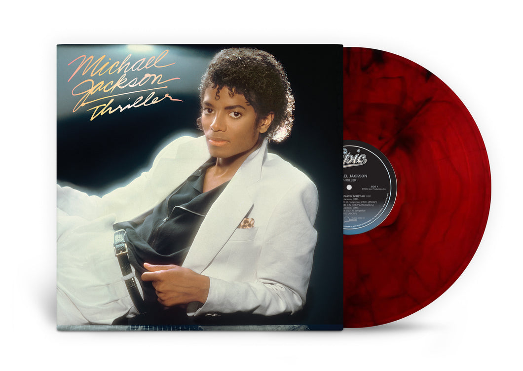 Michael Jackson - Thriller [Ltd Red & Black Marble LP] – David's