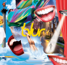 Load image into Gallery viewer, Blur - The Great Escape (30th Anniversary Album + B-Sides) 2LP Yellow &amp; Turquoise Vinyl
